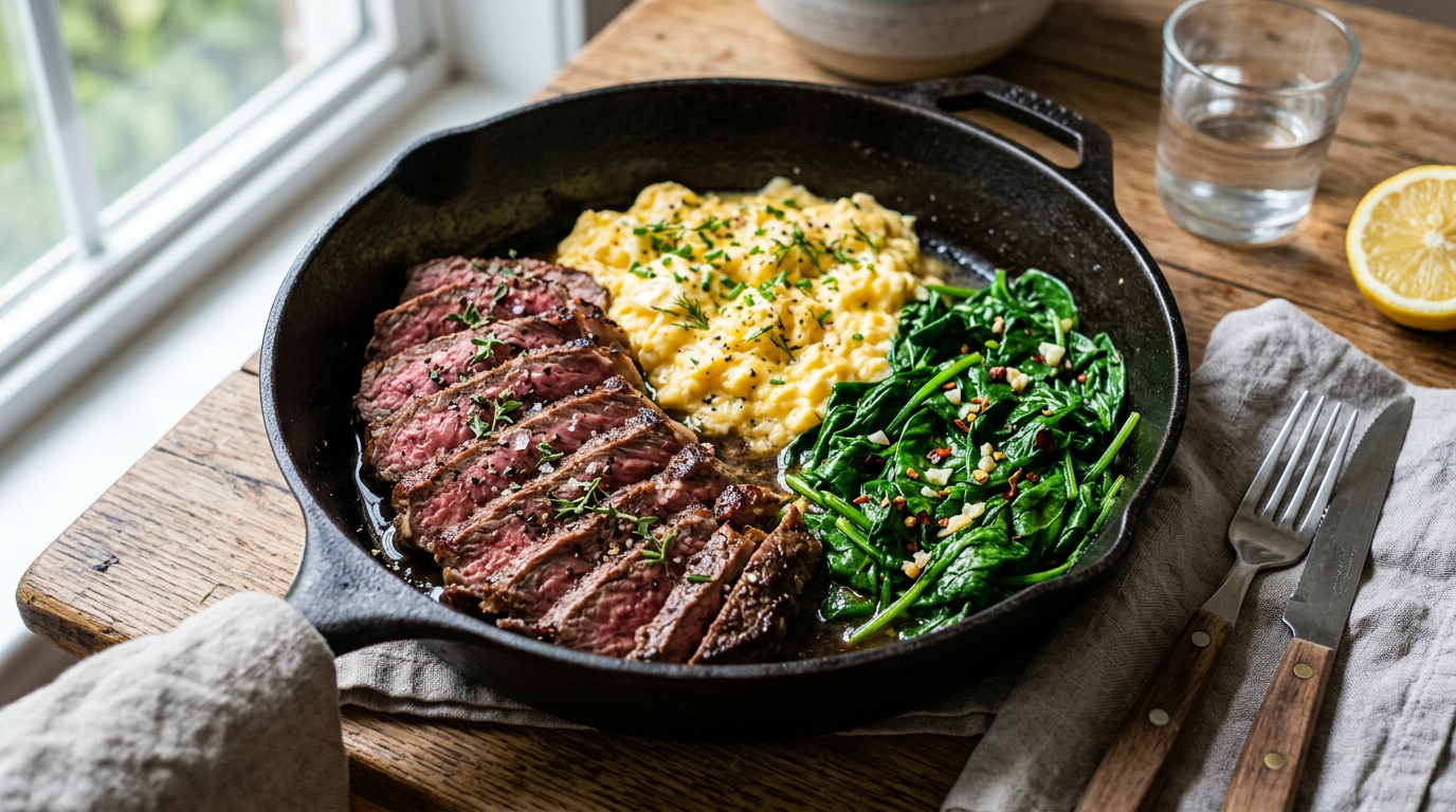 Steak & Egg Breakfast Skillet