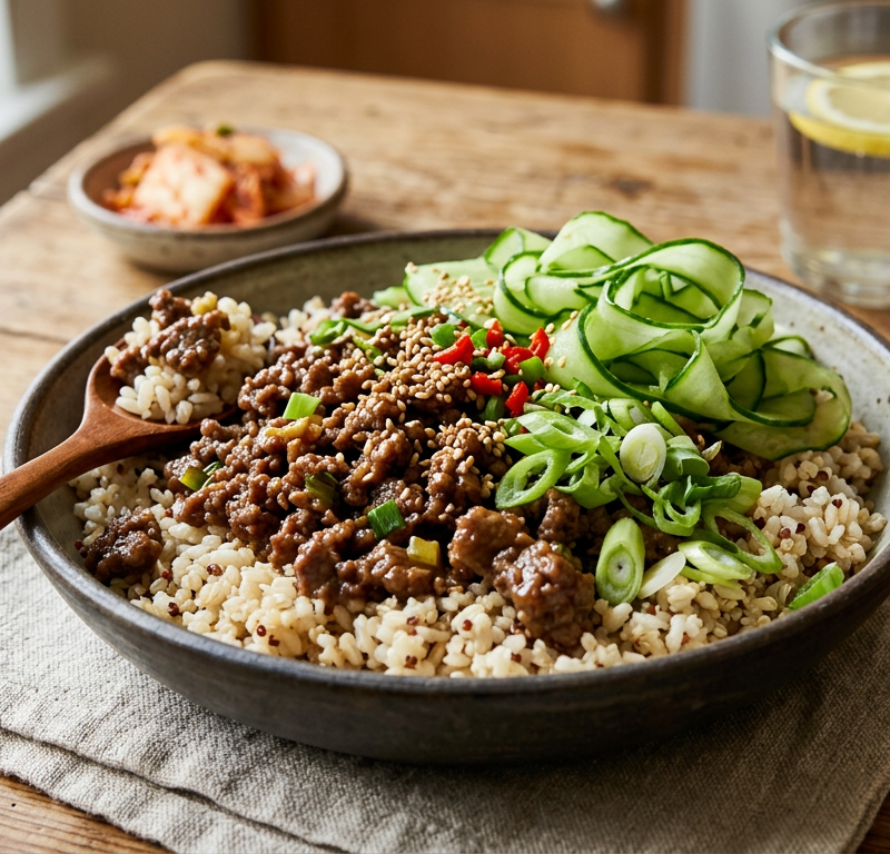 Korean Beef Rice Bowl