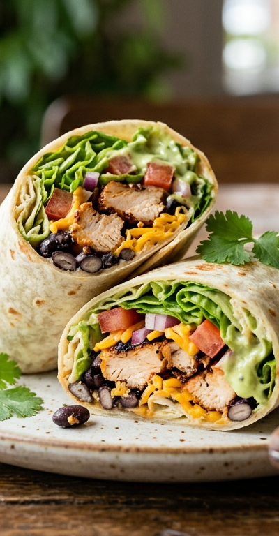 Chipotle Chicken Wrap