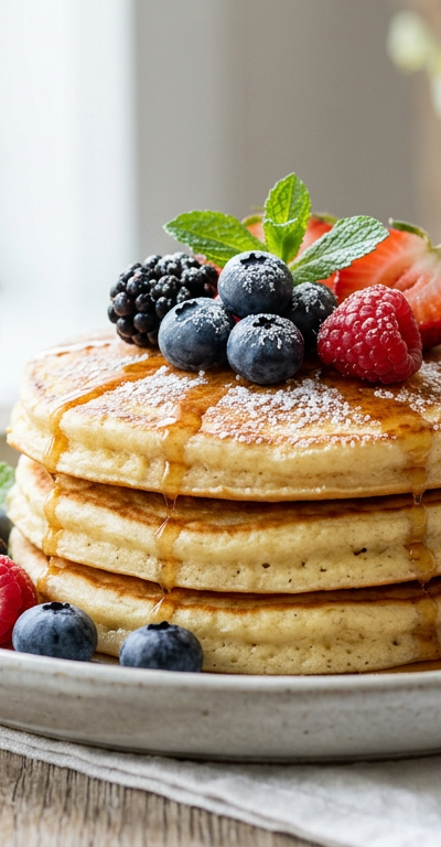 Egg White Protein Pancakes