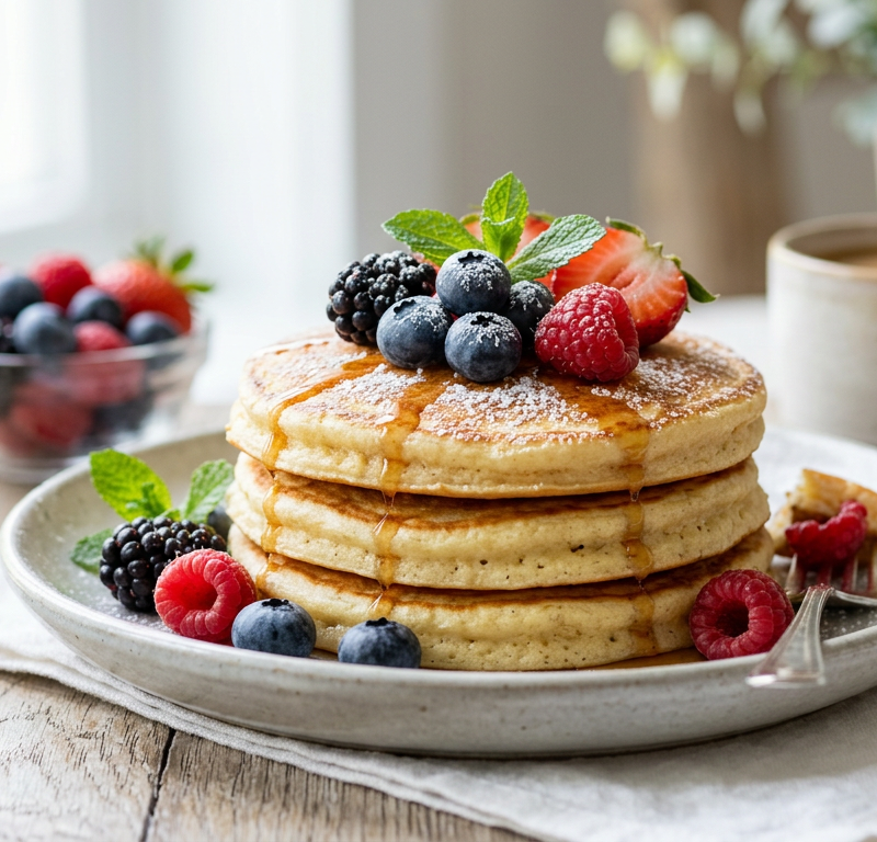 Egg White Protein Pancakes