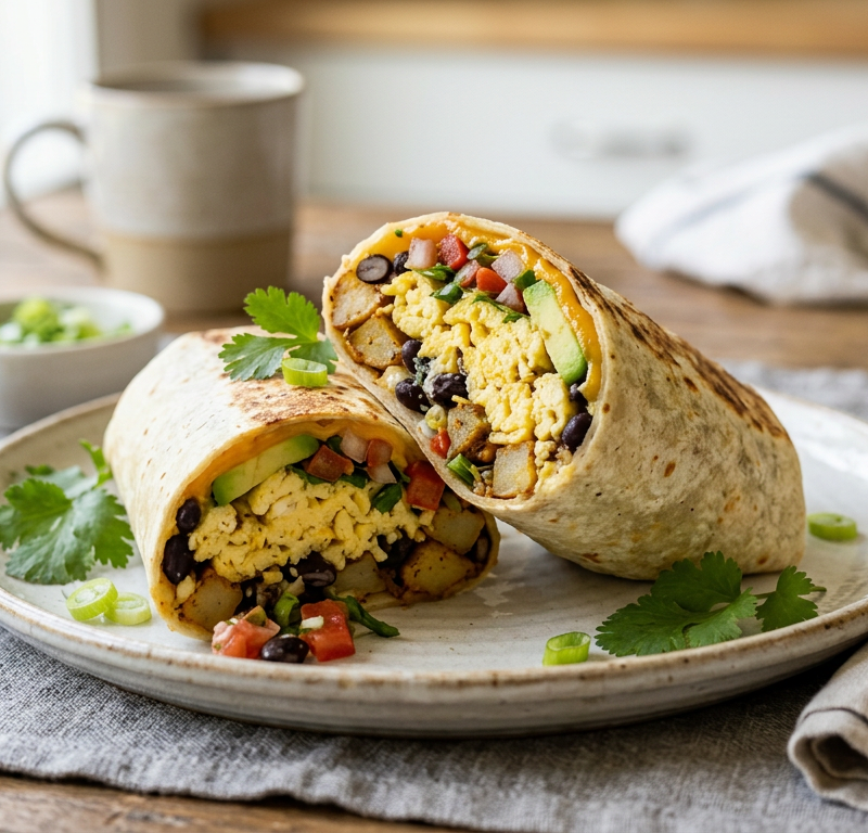 Gluten-Free Breakfast Burrito