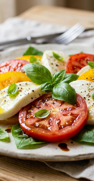 Tomato and Mozzarella Salad