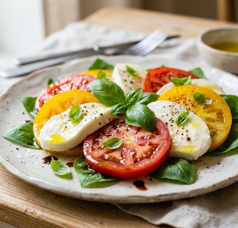 Tomato and Mozzarella Salad