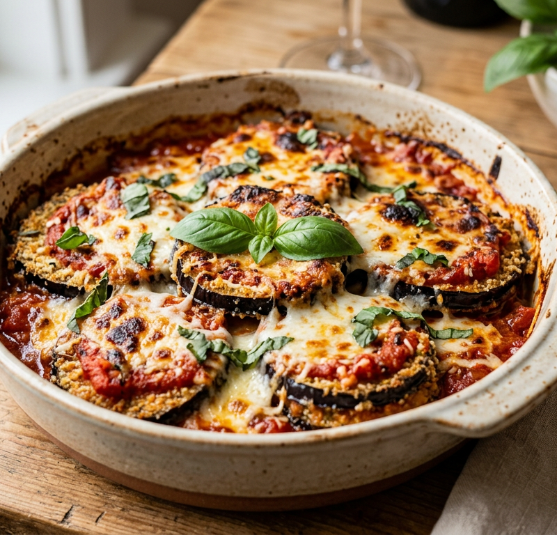 Gluten-Free Eggplant Parmesan
