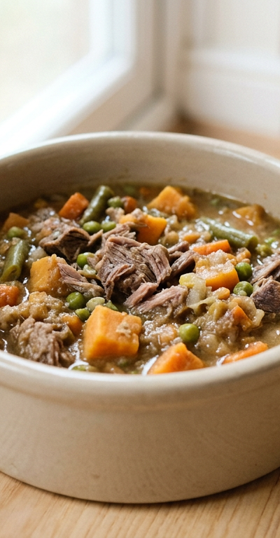 Senior Shepherd's Slow-Cooked Lamb Stew