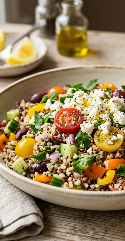 Mediterranean Quinoa Salad