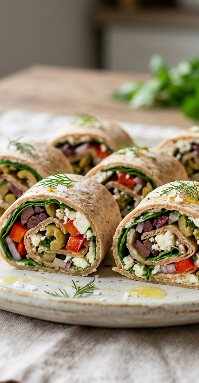 Olive and Cheese Roll-Ups