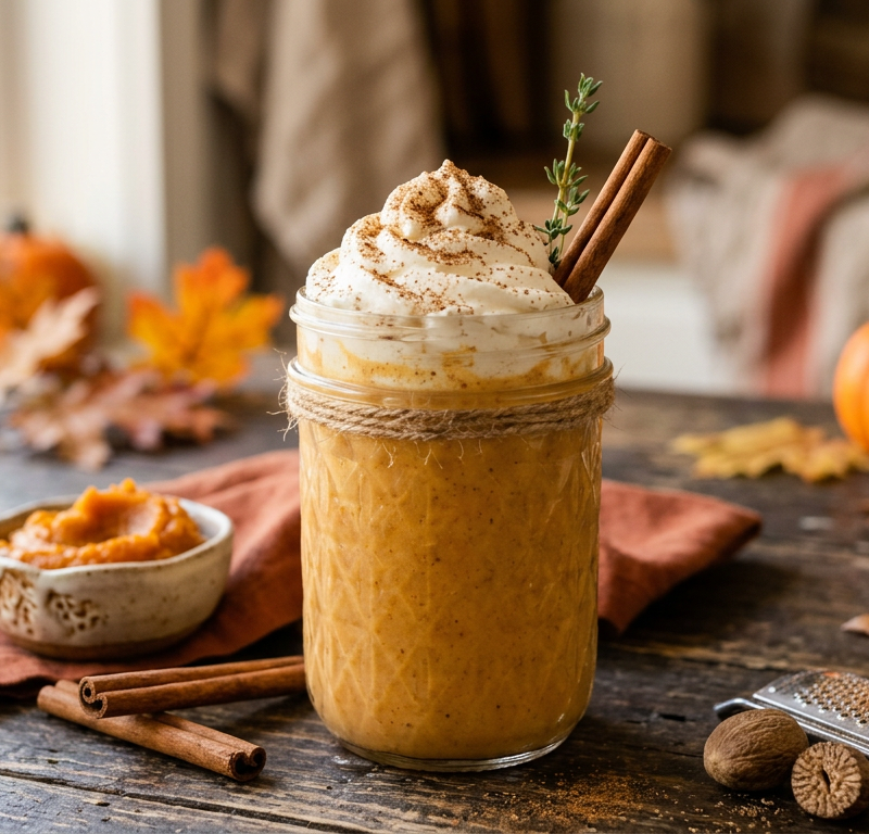 Pumpkin Spice Protein Shake