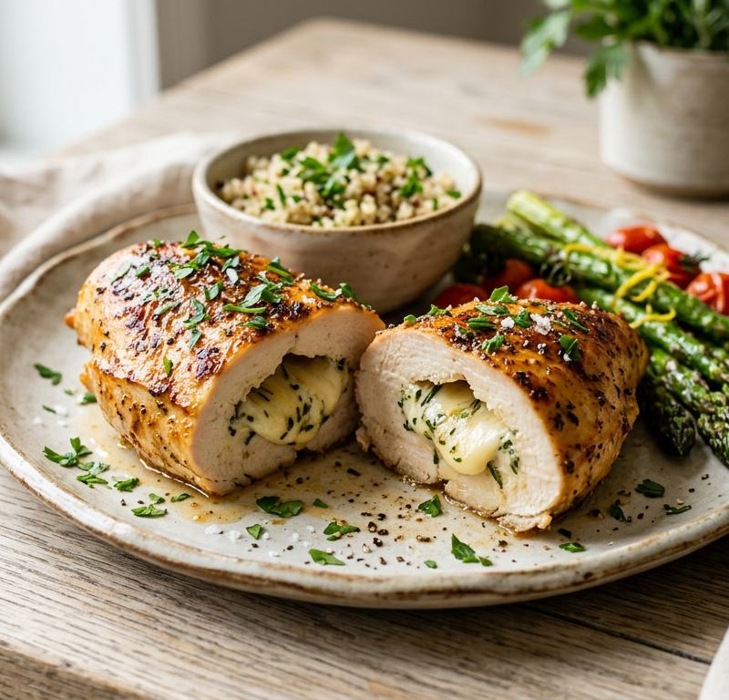 Gluten-Free Stuffed Chicken Breast