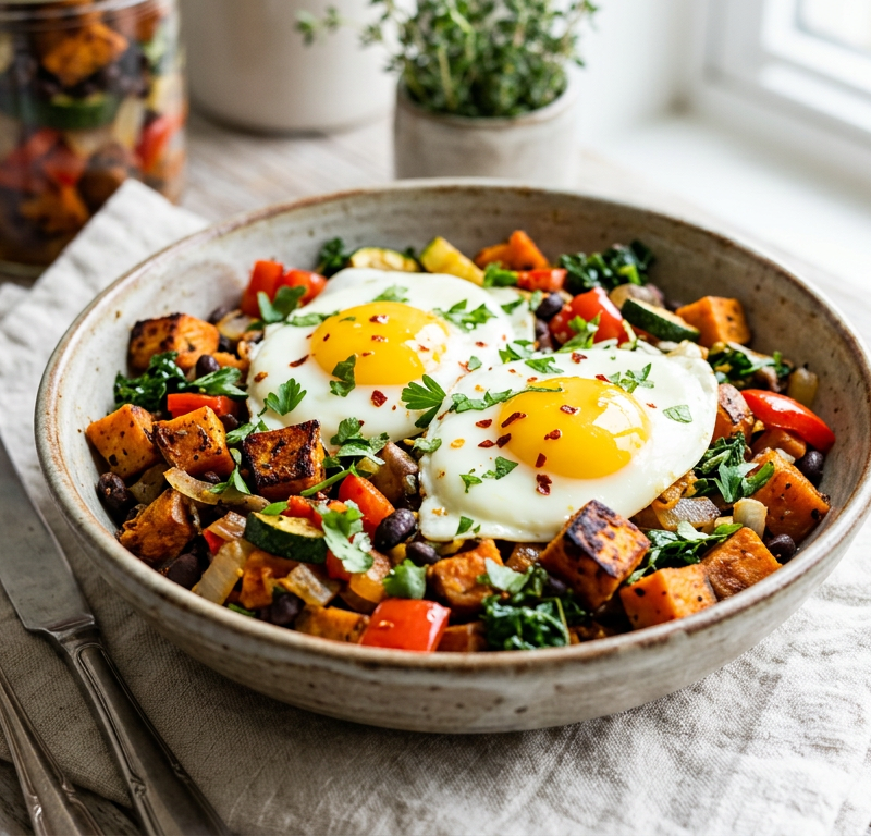 Gluten-Free Sweet Potato Hash
