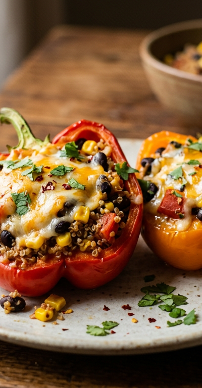 Gluten-Free Quinoa Stuffed Peppers