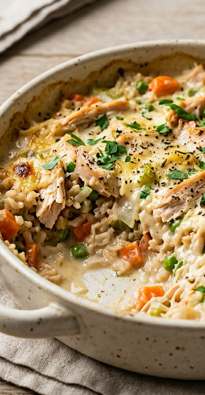 Gluten-Free Chicken and Rice Casserole
