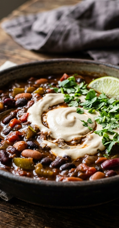 Double Stout Vegan Chili