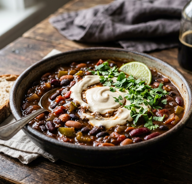 Double Stout Vegan Chili