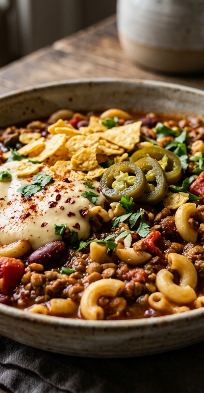 Smoky Three-Pepper Vegan Chili Mac