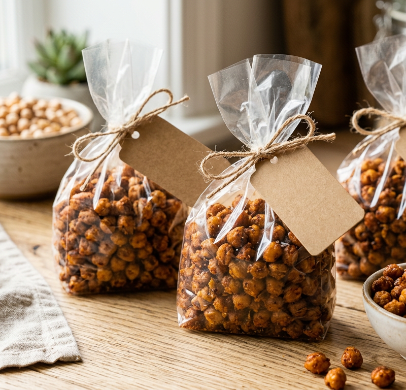 Smoky BBQ Roasted Chickpea Snack Packs