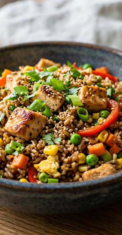 Gluten-Free Chicken Fried Rice
