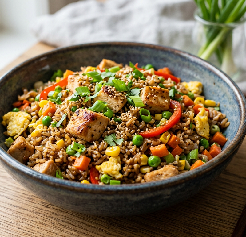 Gluten-Free Chicken Fried Rice