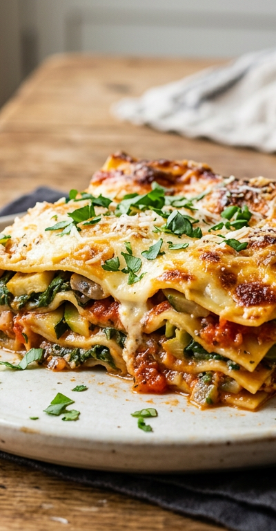 Gluten-Free Vegetable Lasagna