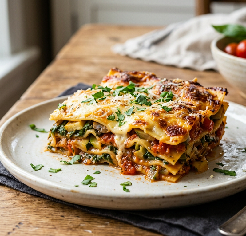Gluten-Free Vegetable Lasagna