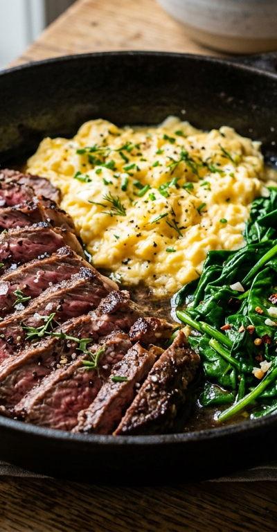 Steak & Egg Breakfast Skillet