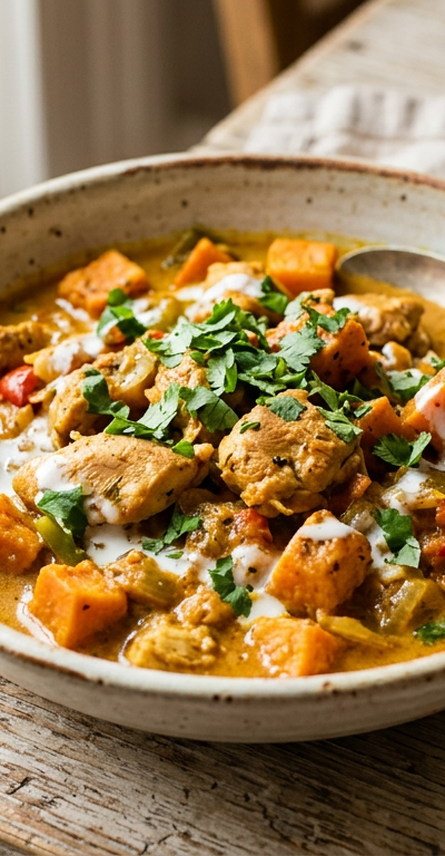 Gluten-Free Chicken and Sweet Potato Curry