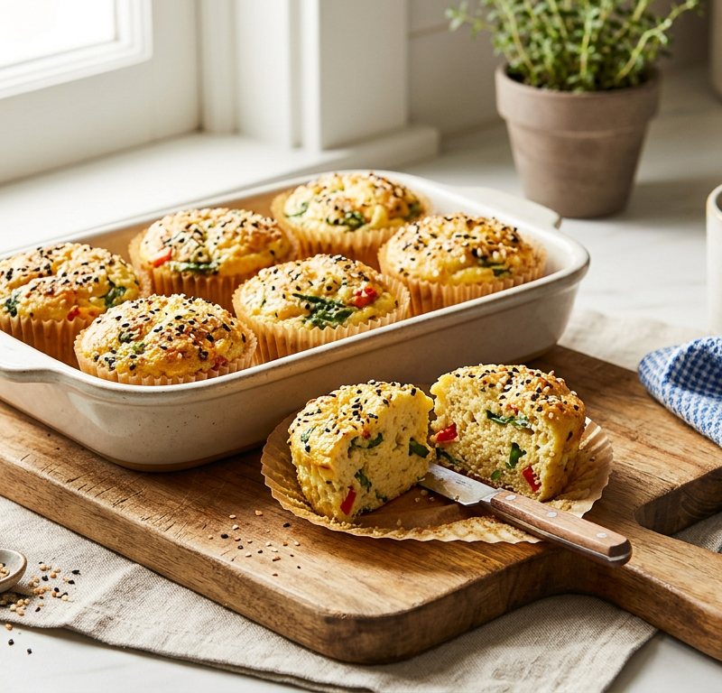 Everything Bagel Egg Bites