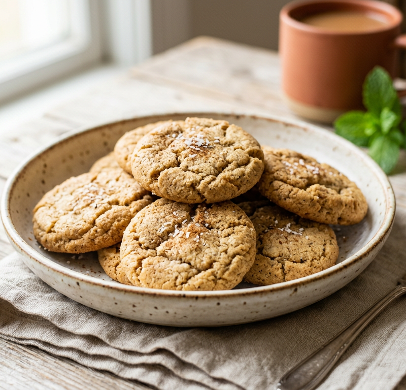 Cardamom Coconut Flour Cookies