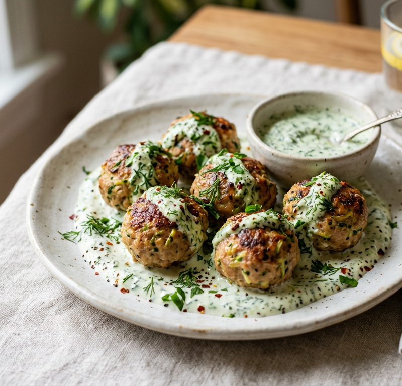 Turkey Zucchini Meatballs