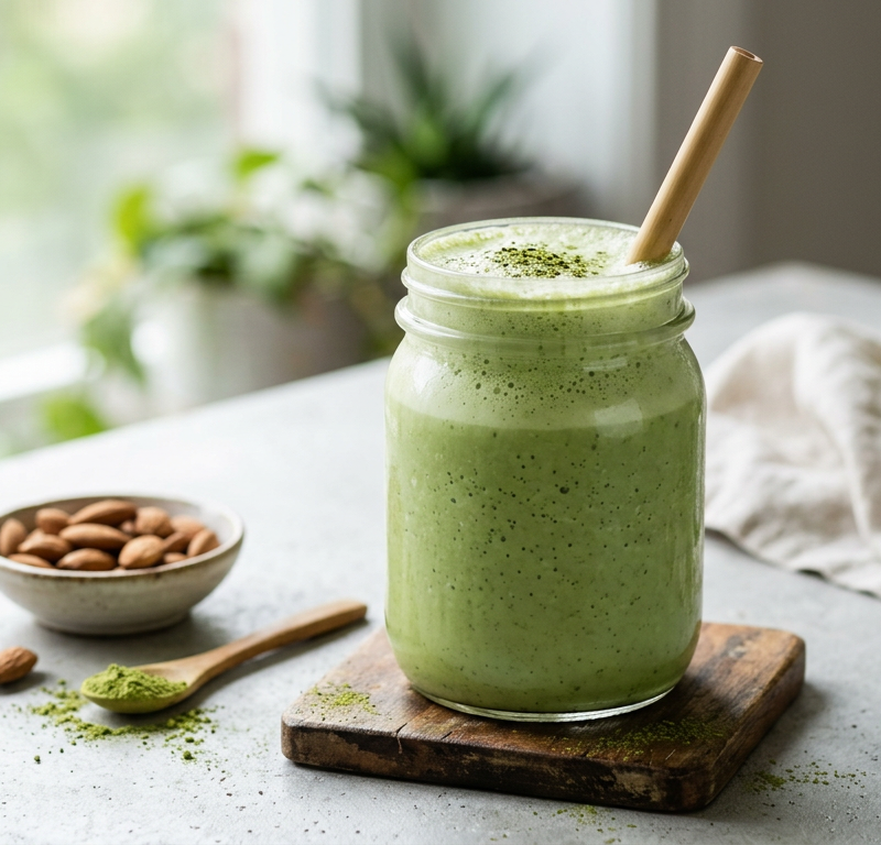 Matcha Collagen Protein Shake