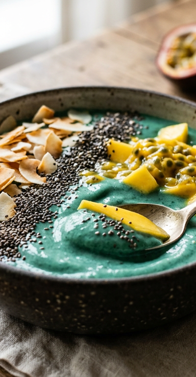 Spirulina Mango Energizer Bowl