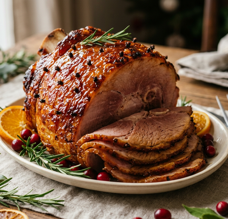 Gluten-Free Honey Glazed Ham
