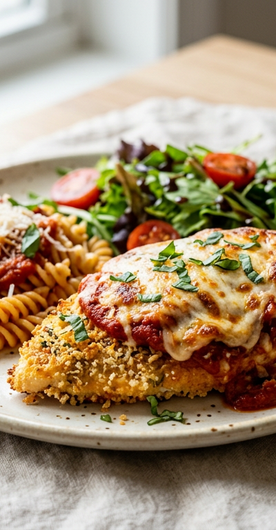 Gluten-Free Baked Chicken Parmesan