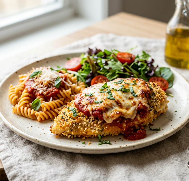 Gluten-Free Baked Chicken Parmesan