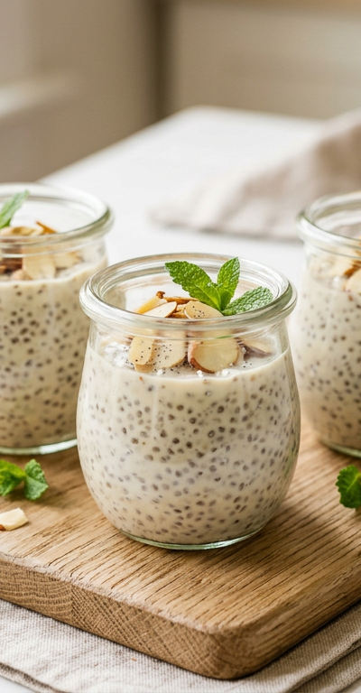Vanilla Almond Chia Shots