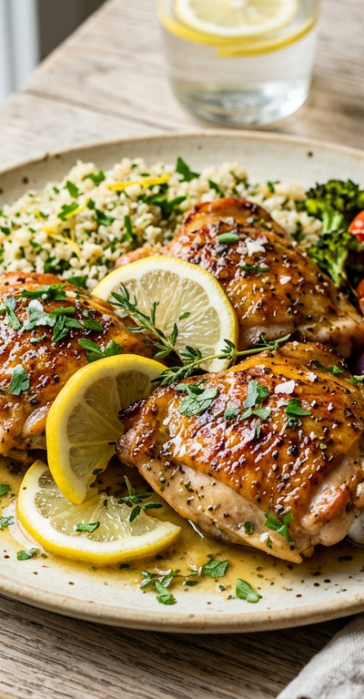 Gluten-Free Lemon Herb Chicken