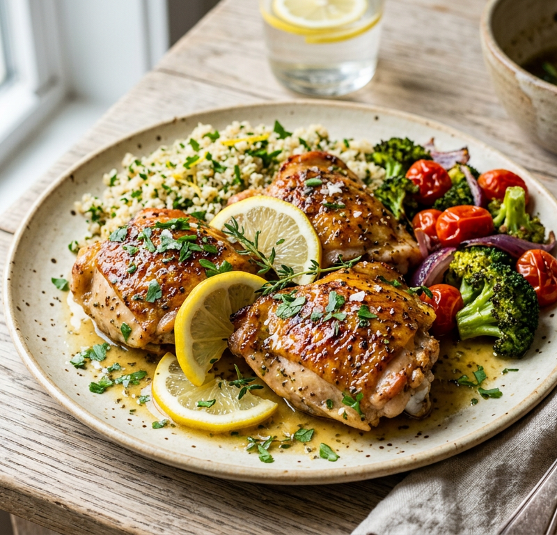 Gluten-Free Lemon Herb Chicken