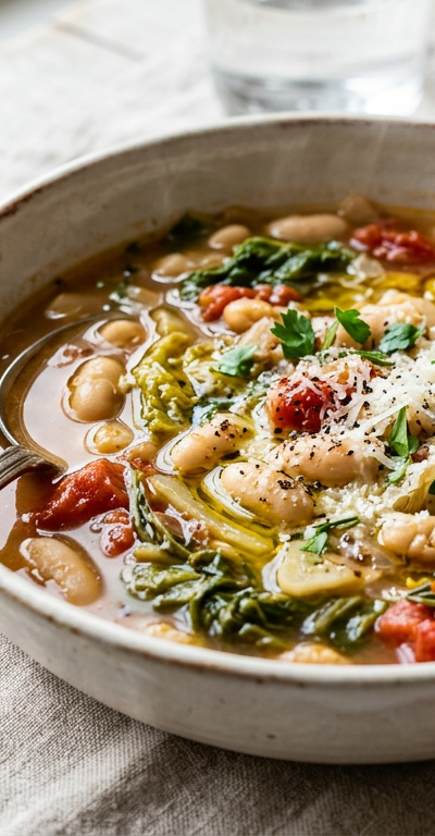 Cannellini Bean and Escarole Stew