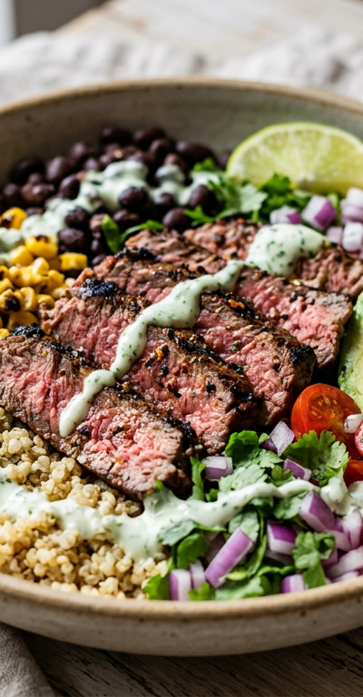 Southwest Steak & Quinoa Power Bowl