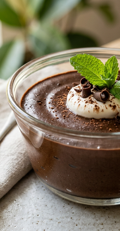 Mint Chocolate Protein Mousse