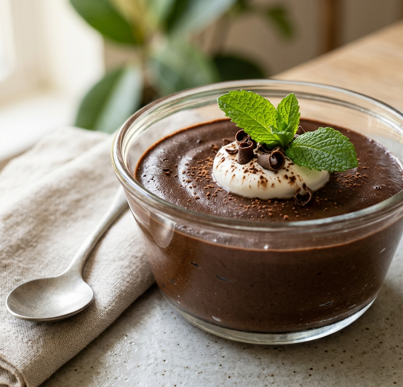 Mint Chocolate Protein Mousse