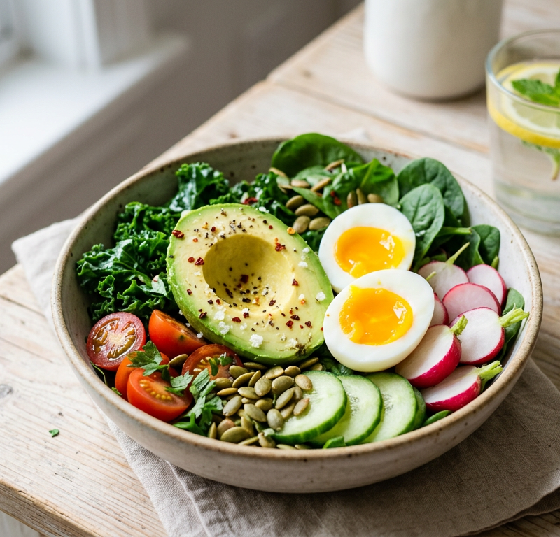 Avocado & Egg Power Bowl