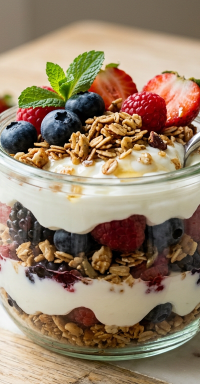 Gluten-Free Greek Yogurt Parfait