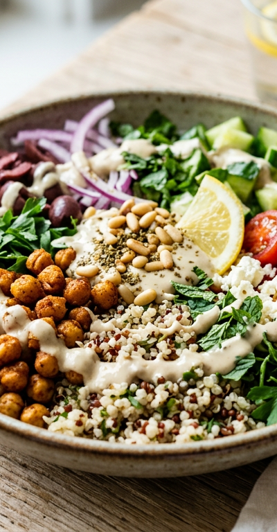 Mediterranean Quinoa Bowl