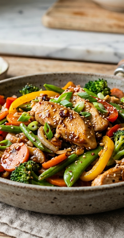 Gluten-Free Chicken and Vegetable Stir-Fry