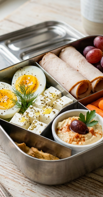 Mediterranean Hard-Boiled Egg Protein Box