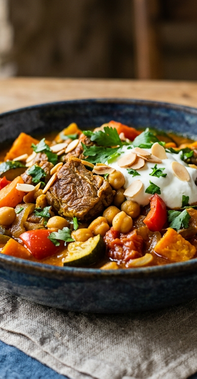 Mediterranean Lamb and Vegetable Curry
