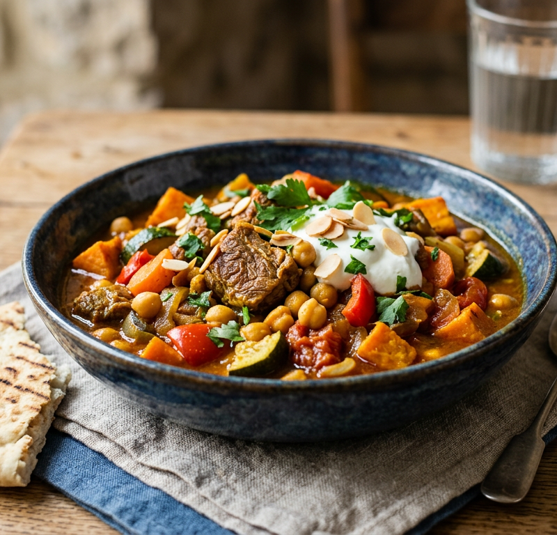 Mediterranean Lamb and Vegetable Curry