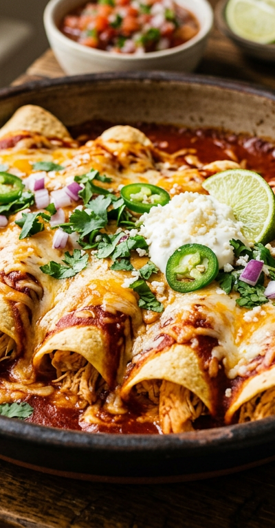 Gluten-Free Chicken Enchiladas